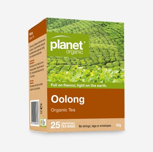 Planet Organic Org Tea Bags 25s Oolong