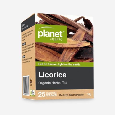 Planet Organic Tea Licorice 25 Tea Bags