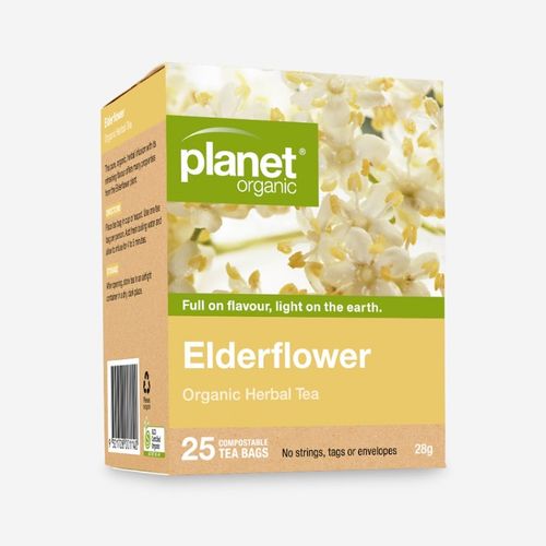Planet Organic Elderflower Tea Bags 25s