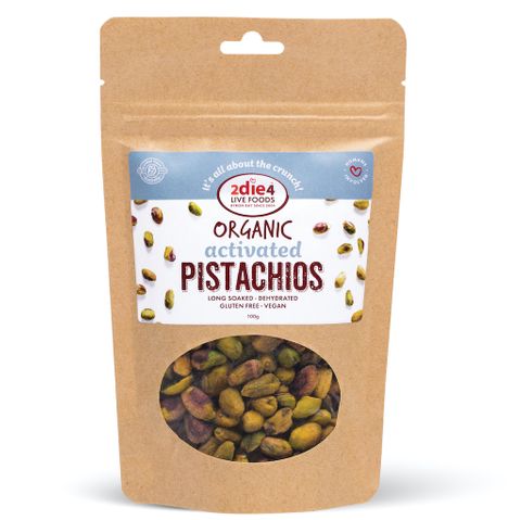 2die4 Activated Organic Pistachios
