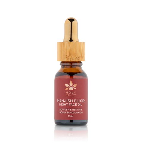 Holy Sanity Manjish Elixir Night Face Oil