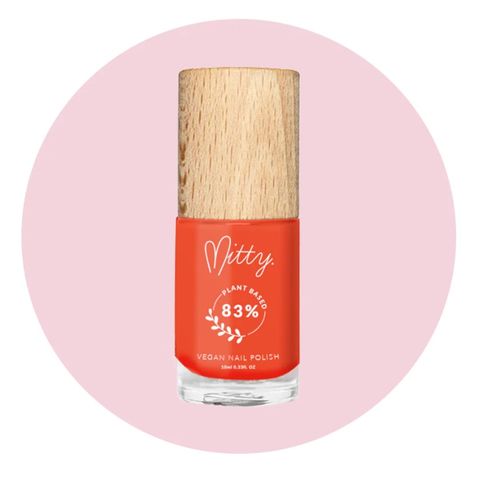 Mitty 83% Plant based Vegan polish Flame 10ml