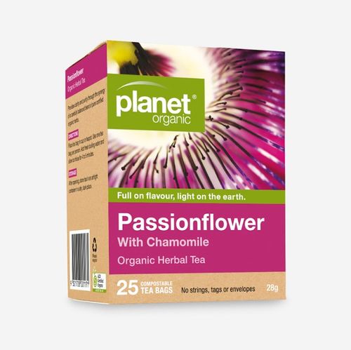 Planet Organic Passionflower Tea Bags 25s