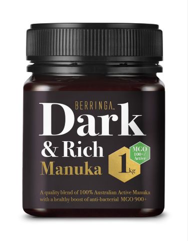 Berringa Manuka Honey Dark & Rich 100+ MGO 1kg