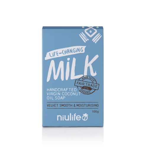 NIU Milk Virgin Coconut Oil Soap 100g