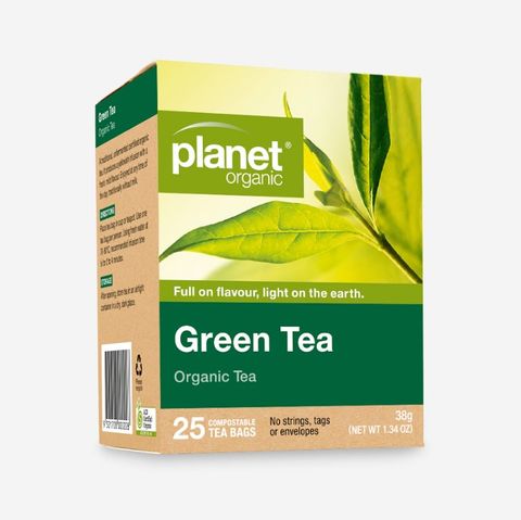 Planet Organic Tea Green 25 Tea Bags