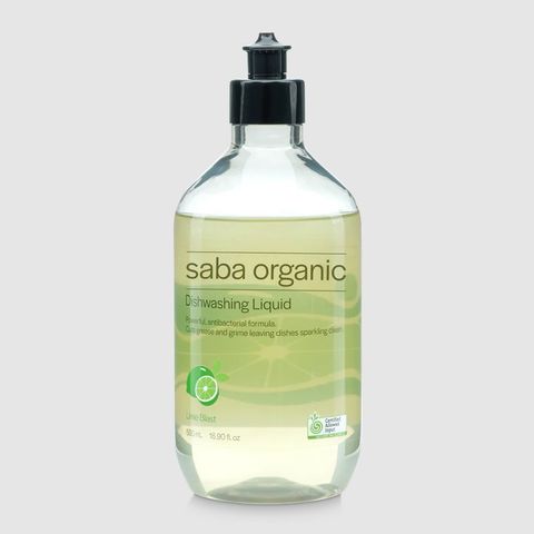 Saba Organic Dishwashing Liquid Lime Blast 500ml