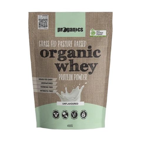 Proganics Organic Whey Unflavoured 450g