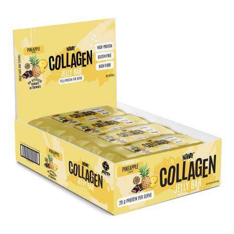NOWAY Collagen Jelly Bar Pineapple 60g - Box of 12