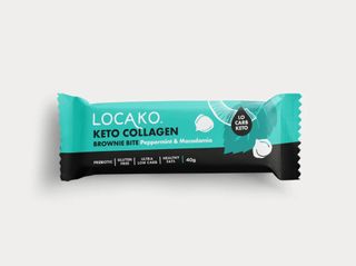 Locako Keto Collagen Brownie Bites Peppermint Macadamia 40g x 15