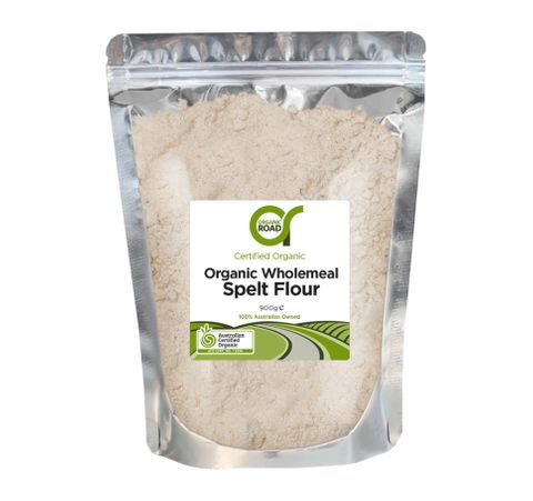 Organic Road Spelt Flour Wholemeal 900g