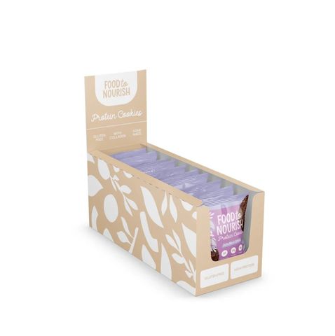 Food To Nourish Protein Cookie Double Choc 60g - Box of 12