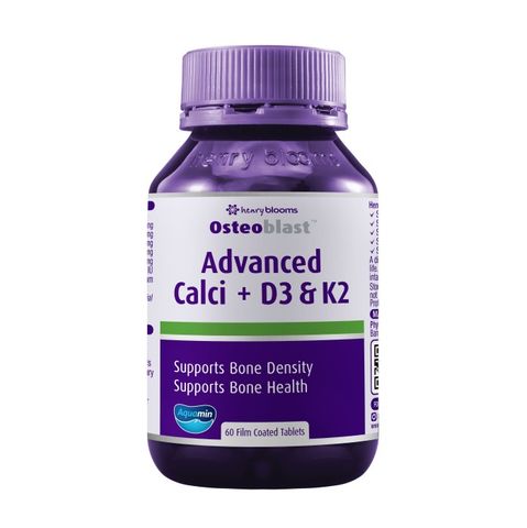 Henry Blooms Advanced Calci + D3 & K2 60 capsules