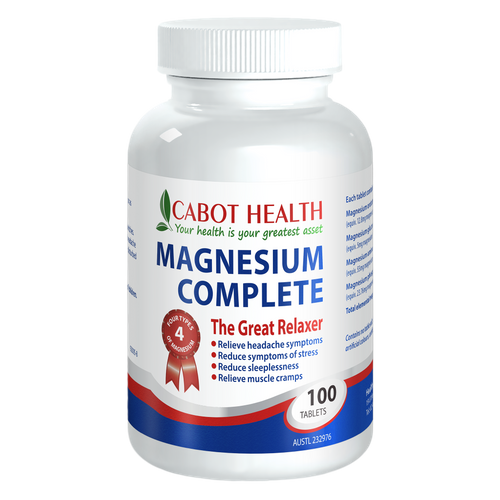 Cabot Health Magnesium Complete 100 tabs