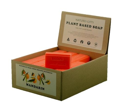 Cloverfields Mandarin Soap (box of 36)