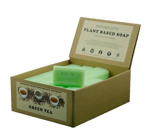 Cloverfields Green Tea Soap (box of 36)