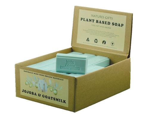 Cloverfields Jojoba & Goatsmilk Soap (box of 36)