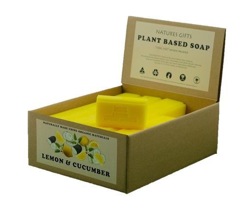 Cloverfields Lemon Cucumber Soap 100g (box of 36)