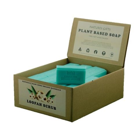 Clover Fields Loofah & Colonge Scrub Bar Soap (box of 36)