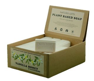 Cloverfields Vanilla Honey & Glycerine Soap (box of 36)