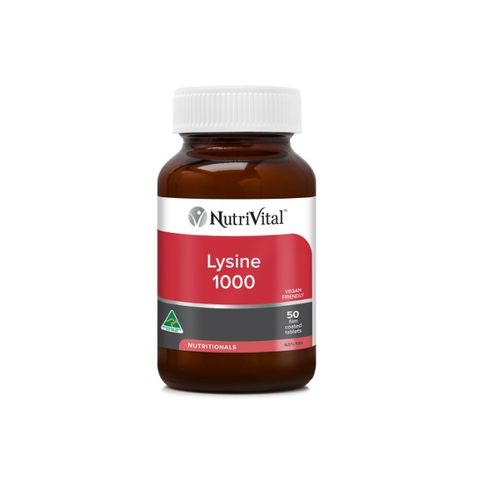 NutriVital Lysine 1000 Tablets