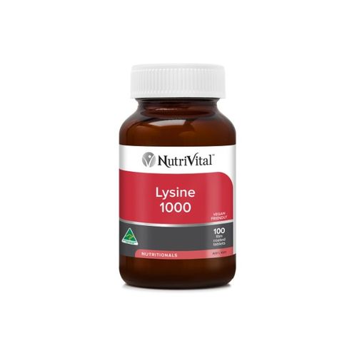 NV Lysine 1000mg 100 tabs