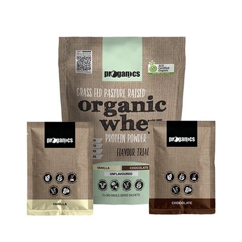 Proganics Organic Whey Trial Pack 3 x 30g