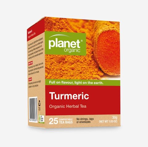 Planet Organic Tea Turmeric 25 tea bags