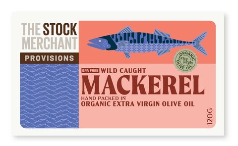 The Stock Merchant Wild Mackerel in Extra Virgin Olive Oil 120g