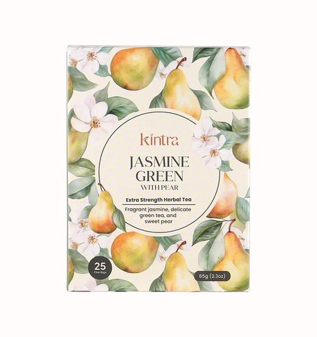 Kintra Foods Jasmine Green with Pear 25 Teabags