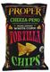 Proper Crisps Tortilla Chips Cheeza-Peno 150g Box of 12