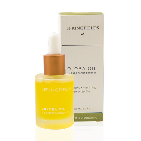 Springfields Certified Organic Jojoba Oil 30ml