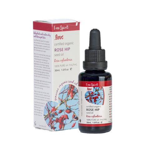 Love Rose Hip Seed Oil Certified Organic 30ml
