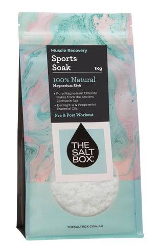 The Salt Box Sports Magnesium Scented Bath Soak