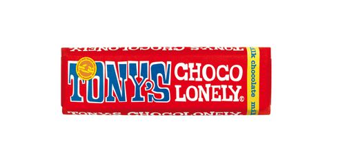 Tony's Chocolonely Snack Size Milk Chocolate 50g x 35 CDU