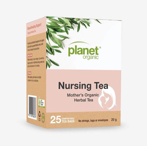 Planet Organic Nursing Tea Herbal Tea 25 Tea Bags
