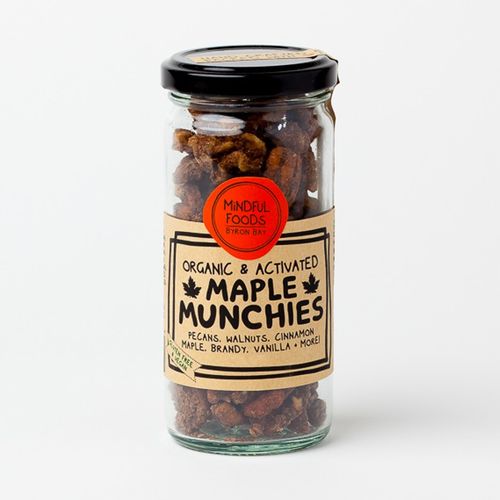 MF Munchies Maple Organic Activated SML JAR