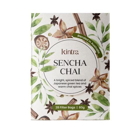 Kintra Foods Sencha Chai 80g 28 tea bags