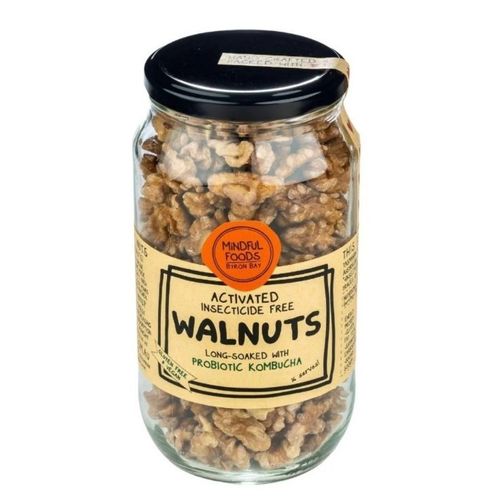 MF Walnuts Organic Activated LRG JAR
