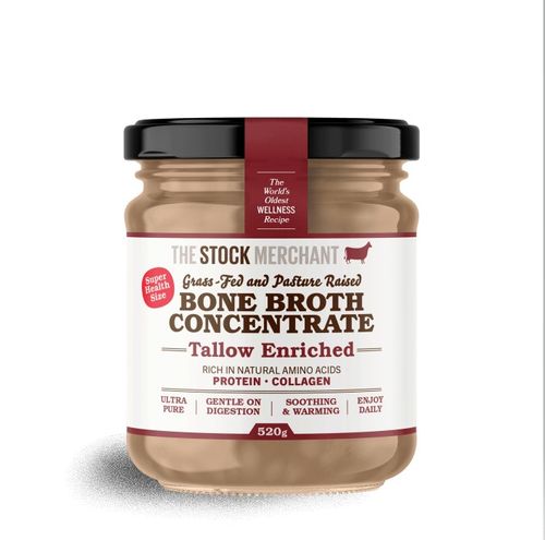TSM Grassfed Beef Bone Broth Concentrate Tallow Enriched 520g