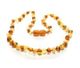 Baltic Babies Baby Necklace Lemon Butter & Honey Amber