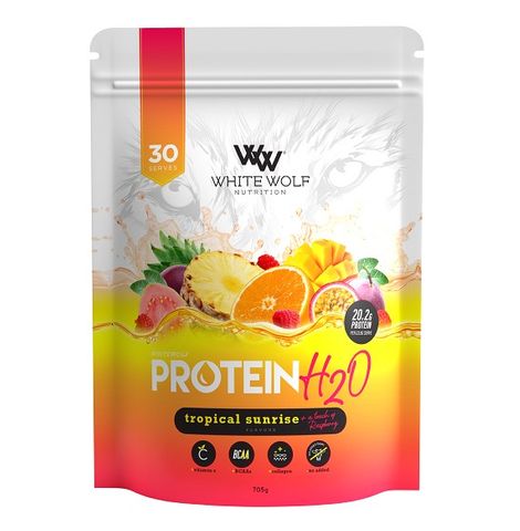 White Wolf Nutrition Protein H20 Tropical Sunrise 705g