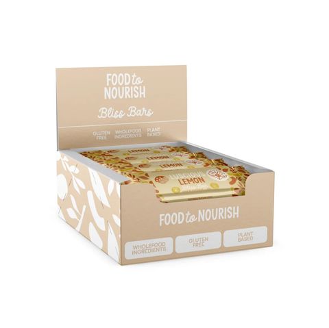 Food To Nourish Bliss Bar Luscious Lemon 40g - Box of 12