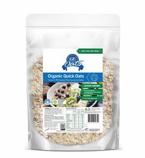 GF Oats Organic Quick Oats 1kg