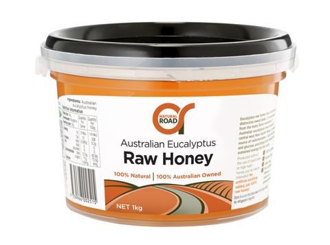 Natural Road Eucalyptus Raw Honey 1kg