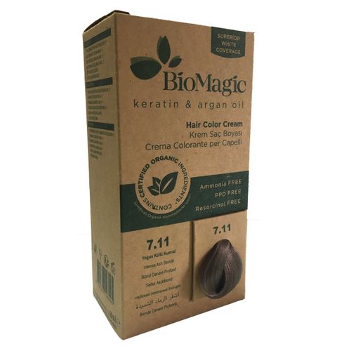 Bio Magic Hair Colour Intense Ash Blonde 7/11