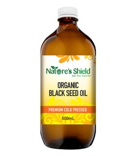 Nature's Shield Cold Pressed Organic Black Seed Oil 500 mL