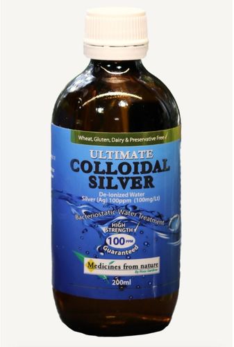 Medicines From Nature Ultimate Colloidal Silver 100PPM 200ml