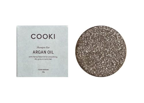 Cooki Haircare Argan Oil Shampoo Bar In Box 65g