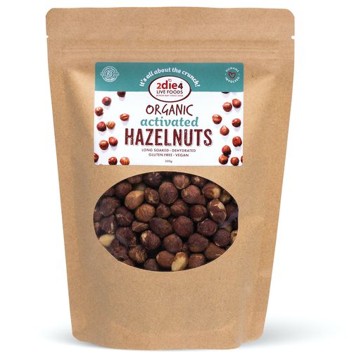 2die4 Activated Org Hazel Nuts 300gm